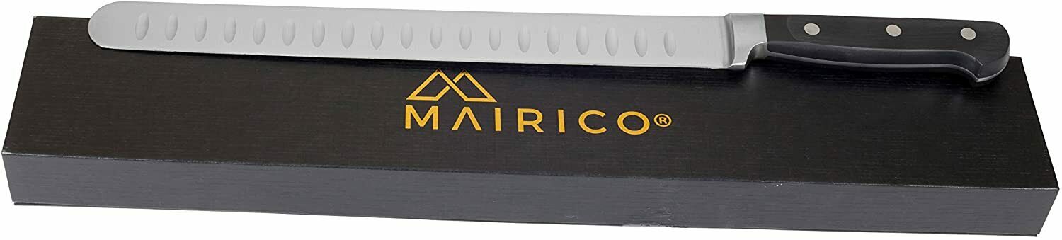 Brisket Knife Slicing Beef Bbq Carving Best Meat Slicer Long Smoked Salmon - Fresh Stock Dated January 2026