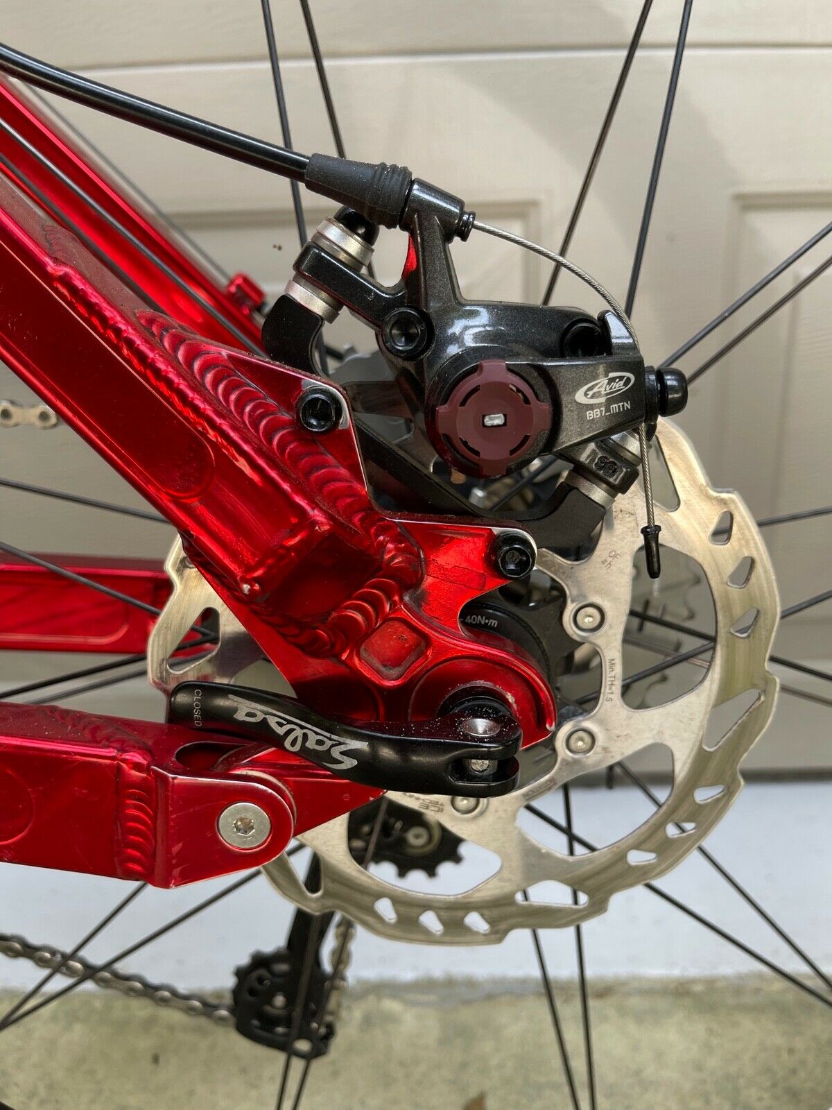 2005 Titus Switchblade, really good condition, 3.7, 4.5, 5.5 Inches travel - Fresh Stock Dated December 2025