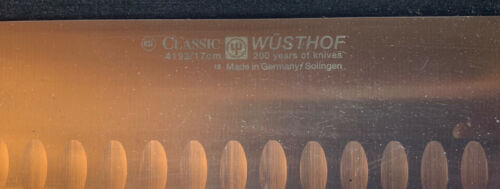 Wusthof Classic 7 inch Nakiri Knife - 4193 / 17cm - New in Original Box - Fresh Stock Dated January 2026