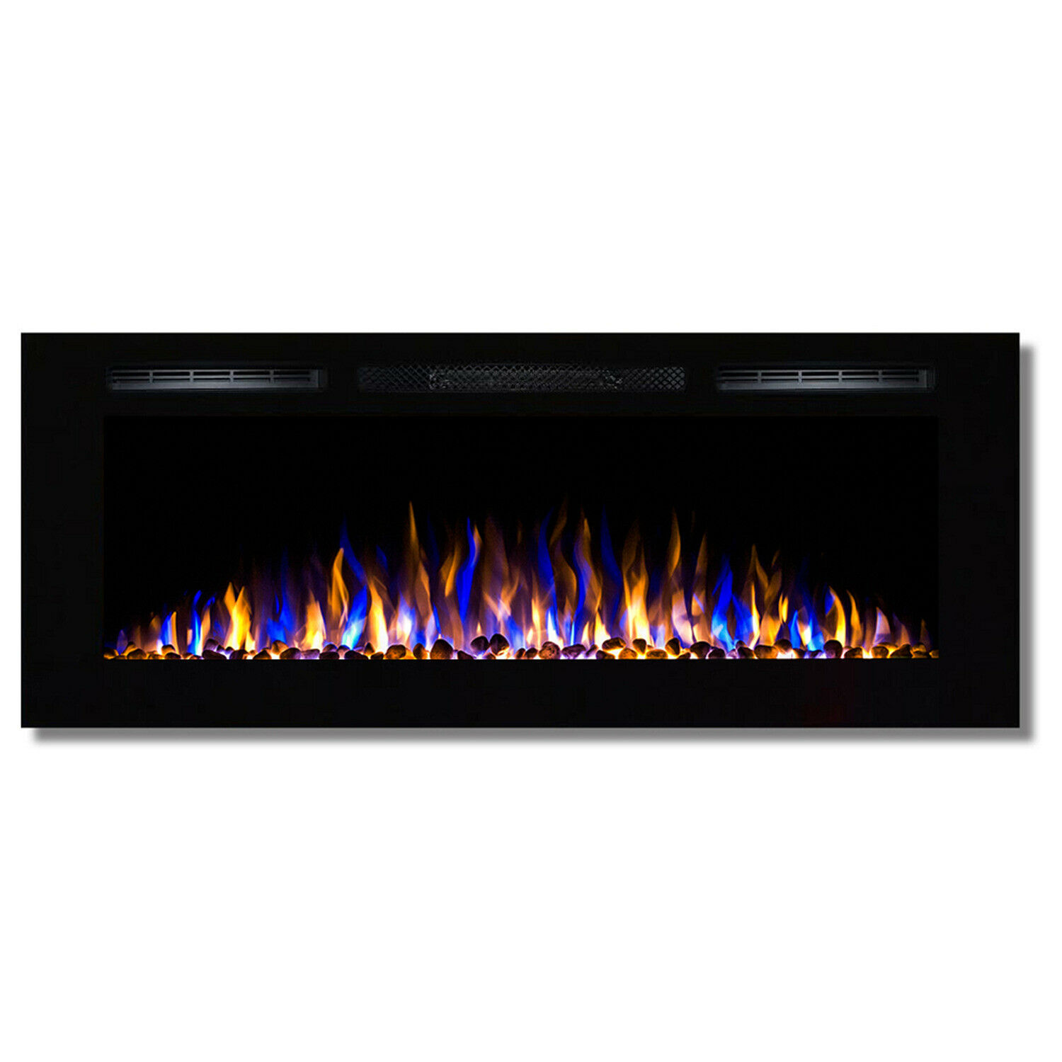 Regal Flame Fusion 50-inch Pebble Built-in Ventless Recessed Wall Mounted Electr - Fresh Stock Dated January 2026