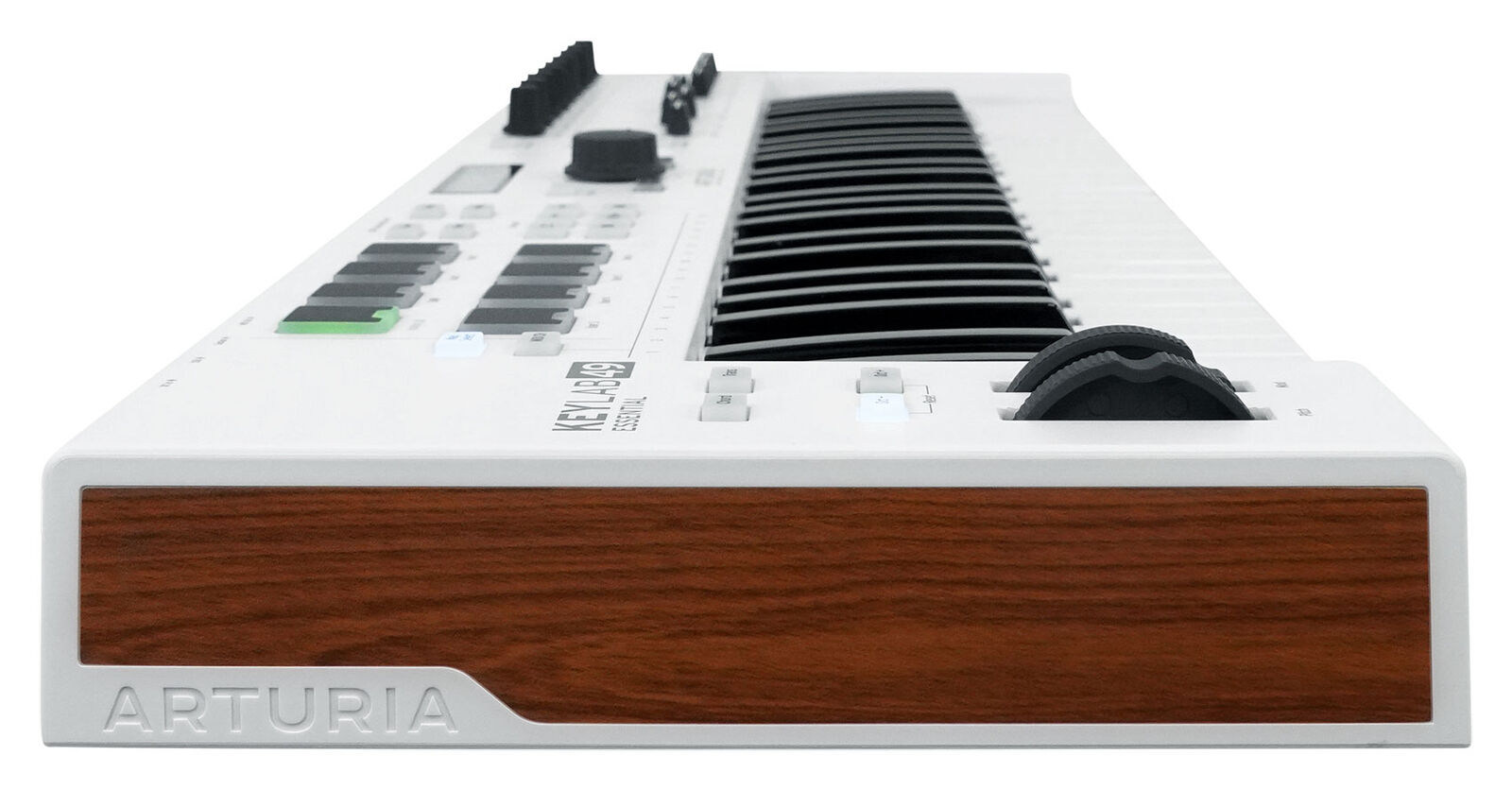 Arturia KeyLab Essential 49-Key USB MIDI Keyboard Controller in White+Headphones - Fresh Stock Dated December 2025