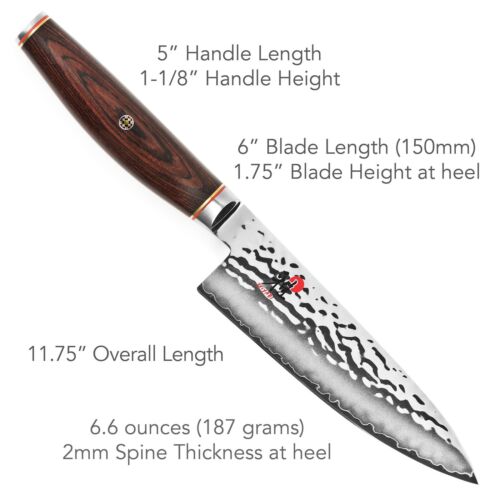 Henckels Miyabi Artisan 6 inch Chef Knife, 34073-163 - 6000 MCT *New - Fresh Stock Dated January 2026