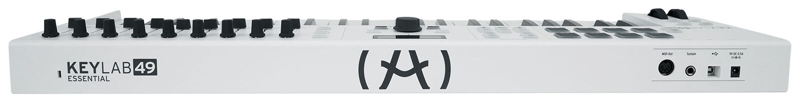 Arturia KeyLab Essential 49-Key USB MIDI Keyboard Controller in White+Headphones - Fresh Stock Dated December 2025