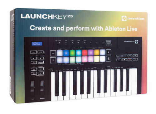 Novation Launchkey 25 MK3 25-Key USB MIDI Ableton Live Keyboard Controller - Fresh Stock Dated December 2025