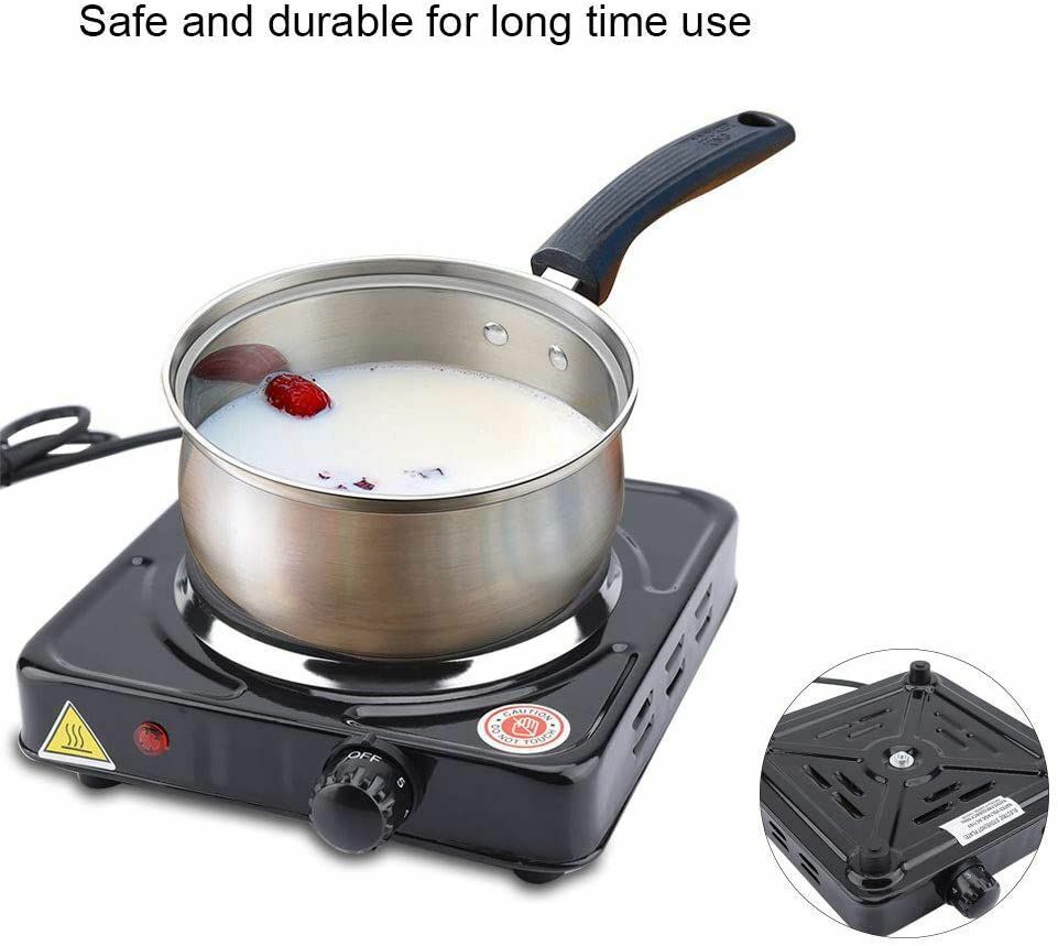 Multifunctional Electric Heating Plate Furnace Cooking Coffee Heater Mini Stove - Fresh Stock Dated February 2026