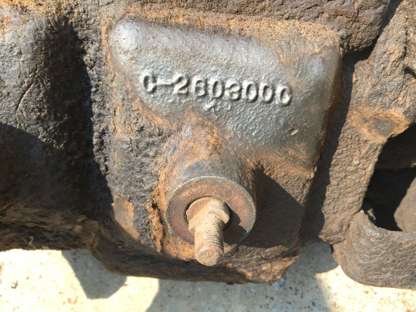 Ford 3 speed three toploader type transmission manual standard RAB L1 truck DWL - Fresh Stock Dated December 2025