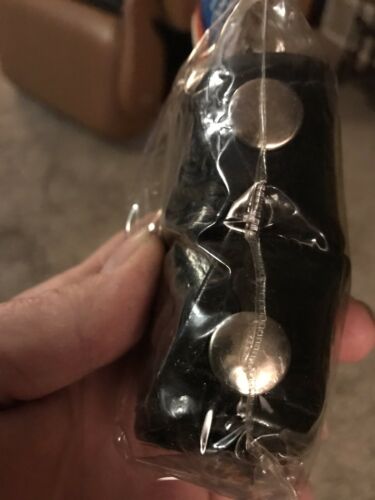 (7) NOS BLACK BMX Dorcy Stem Pad Single Elbow Old School Vintage - Fresh Stock Dated December 2025