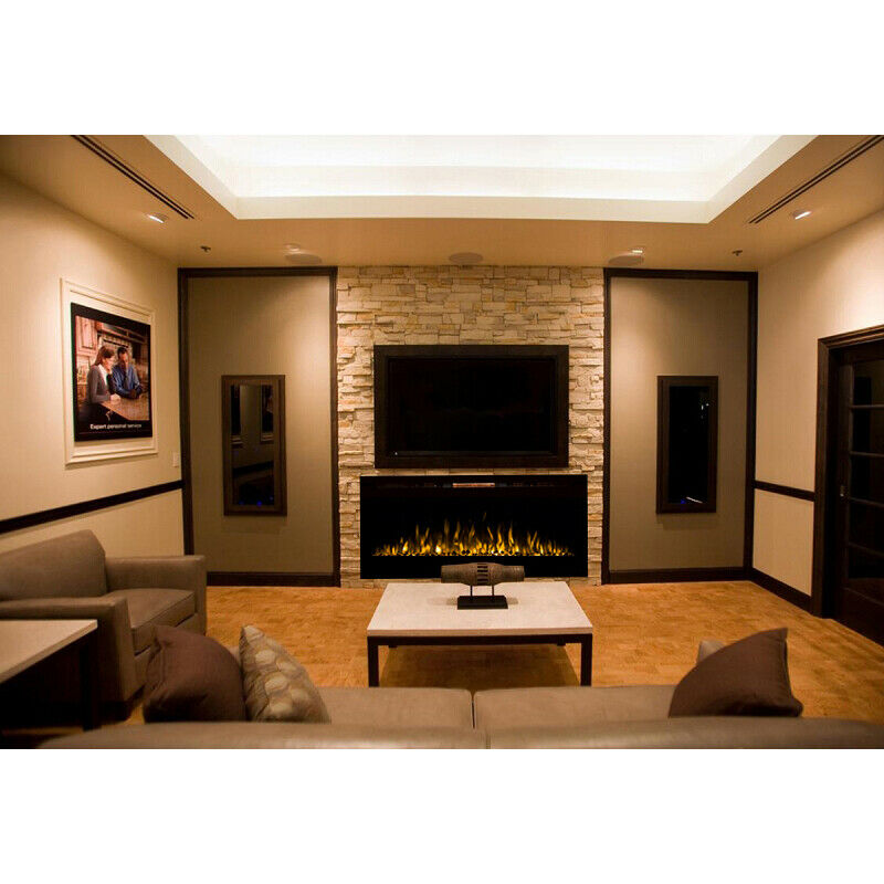 Regal Flame Fusion 50-inch Pebble Built-in Ventless Recessed Wall Mounted Electr - Fresh Stock Dated January 2026