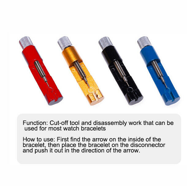 Watch Repair Hardware Tool Kit Set Watch Strap Link Length Remover Adjuster - Fresh Stock Dated December 2025