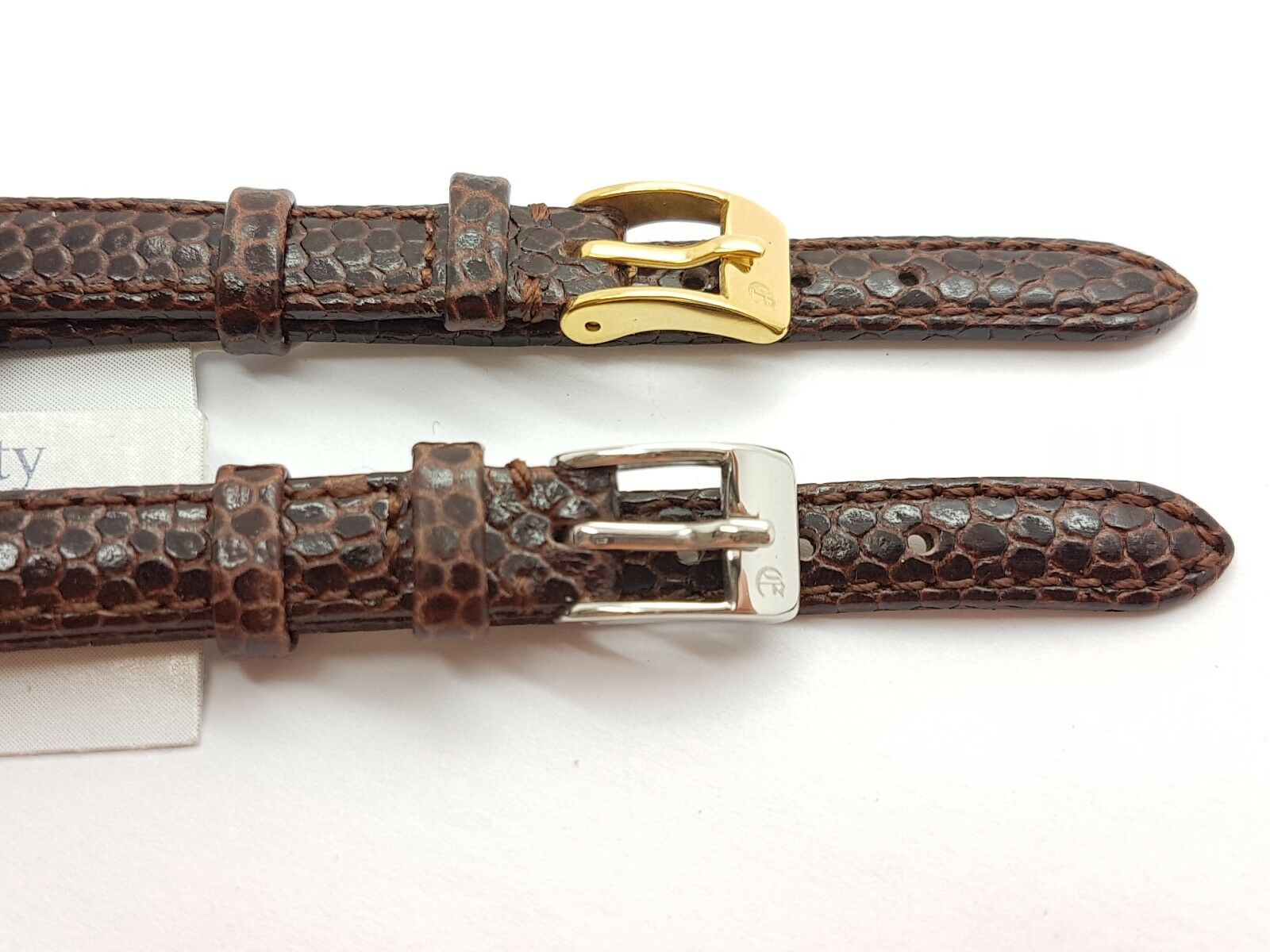 Lot of New Vintage Elegance Straps Brown Total of 5 (4 x8mm, 1 x 10mm) - 4P - Fresh Stock Dated December 2025