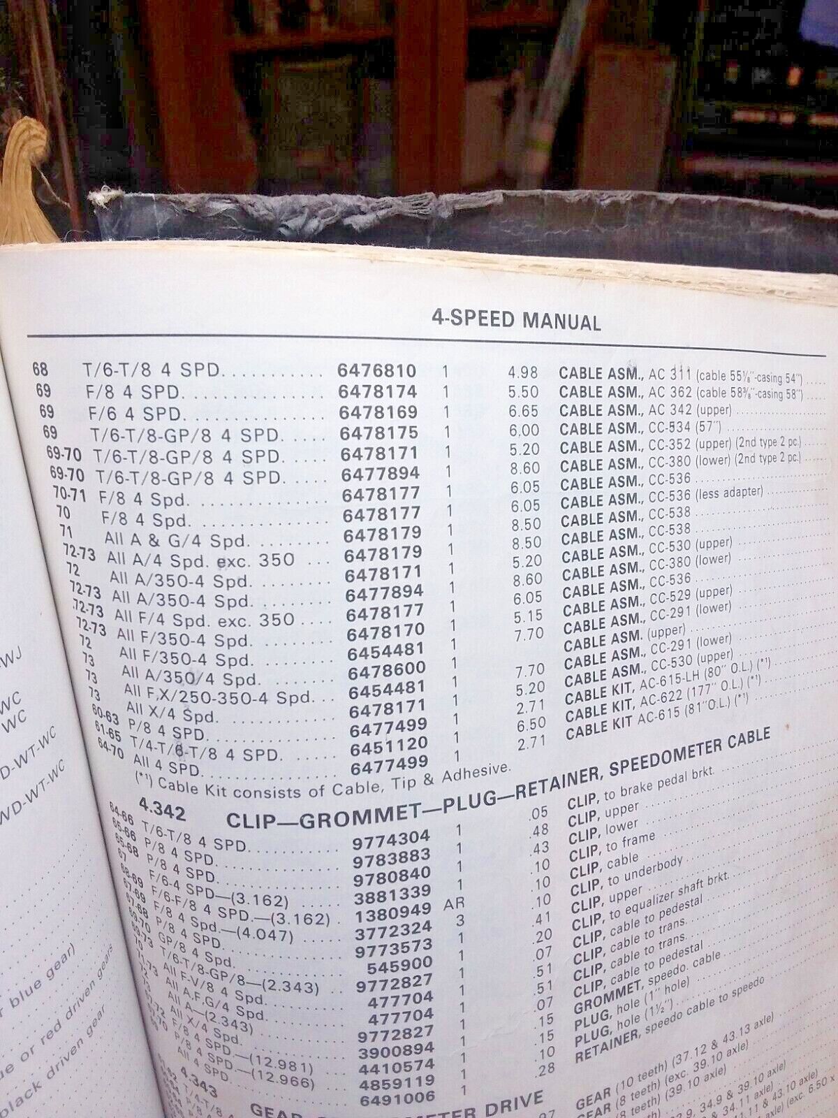 1970 1971 1972 TRANS AM FIREBIRD CAMARO Z28 442 NOVA NOS RAM AIR 455 HO SD LS6 - Fresh Stock Dated January 2026