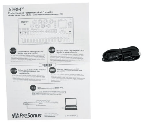 PRESONUS ATOM SQ Hybrid MIDI USB Keyboard Pad Ableton Production DJ Controller - Fresh Stock Dated December 2025