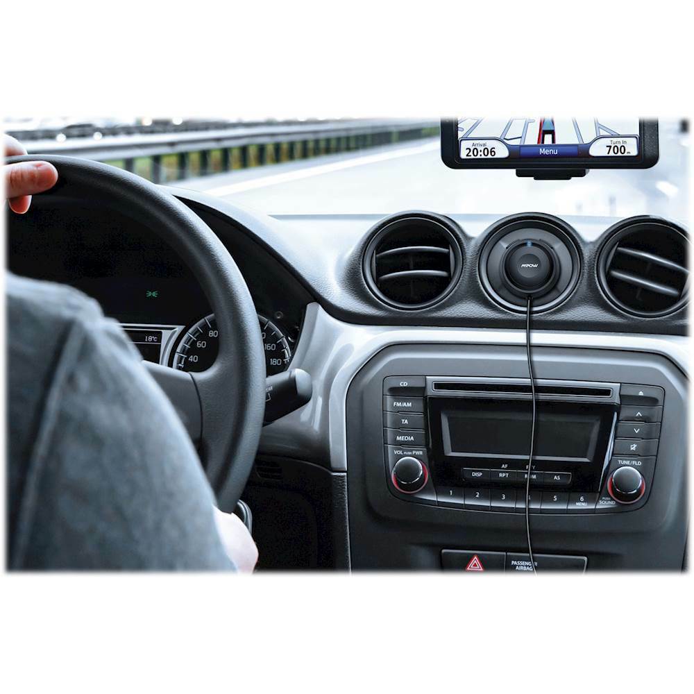 Mpow MBR2 Bluetooth Car Kit |  Bluetooth 5.0 Receiver with Dual USB Car Charger - Fresh Stock Dated December 2025