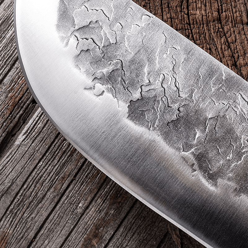 Forged Cleaver Handmade Kitchen Meat chopping Stainless Steel Chef Butcher Knife - Fresh Stock Dated January 2026