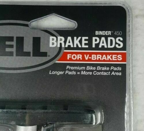 2X Bell Sports Binder 450 Replacement V-Brake Pads, BRAND NEW Factory Sealed - Fresh Stock Dated December 2025