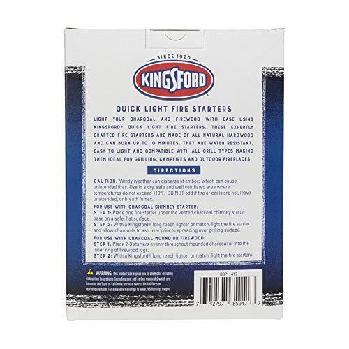 Natural Wood Fire Starter Stove Quick Campfire BBQ Charcoal Camping Lighter Roll - Fresh Stock Dated January 2026