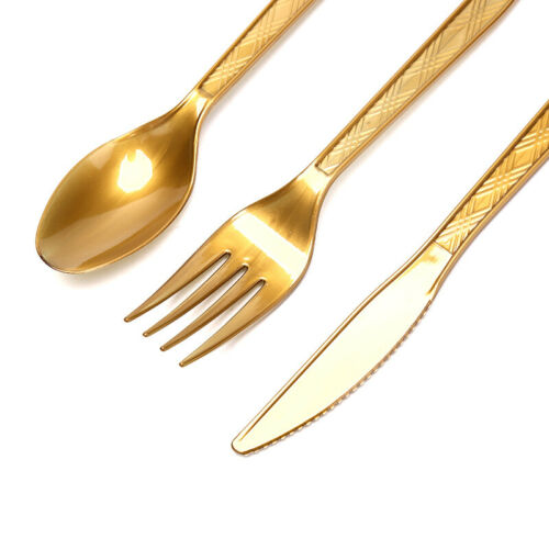 40pcs Disposable Plastic Tableware Luxury Style Utensils Wedding Party Cutlery - Fresh Stock Dated February 2026