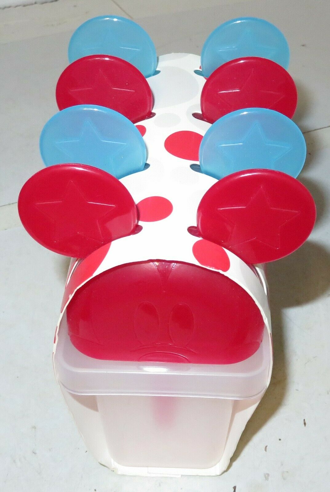 Disney Mickey Mouse Freezer Pop Maker Molds Set of 4 BPA Free New Jumping Beans - Fresh Stock Dated February 2026