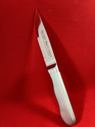 Set 4 Allen Brothers Steaks Knives Two 2 Box Sets “The Great Steakhouse Steaks” - Fresh Stock Dated January 2026