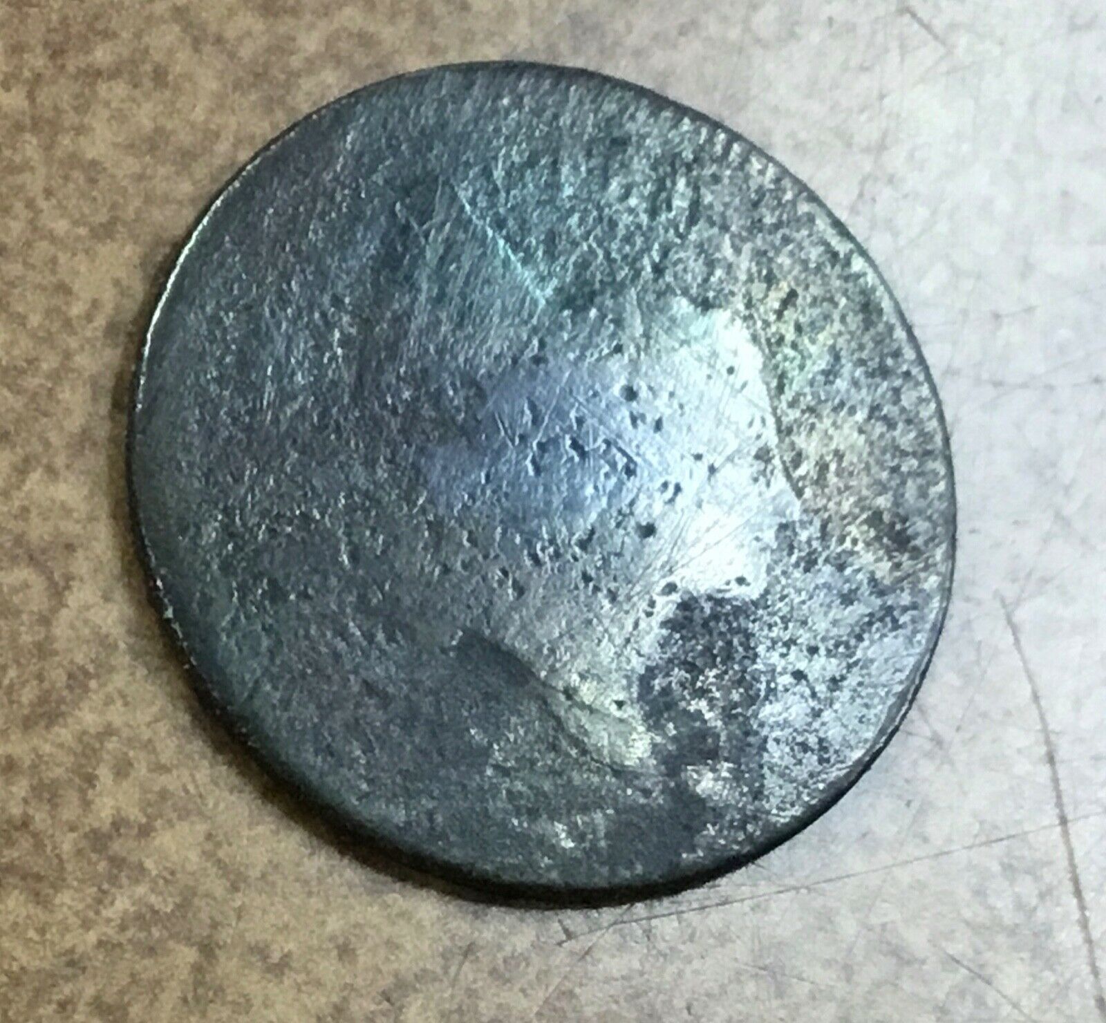 Plain Edge   No Pole  Liberty Cap   Half Cent   Possibly 1795 - Fresh Stock Dated December 2025