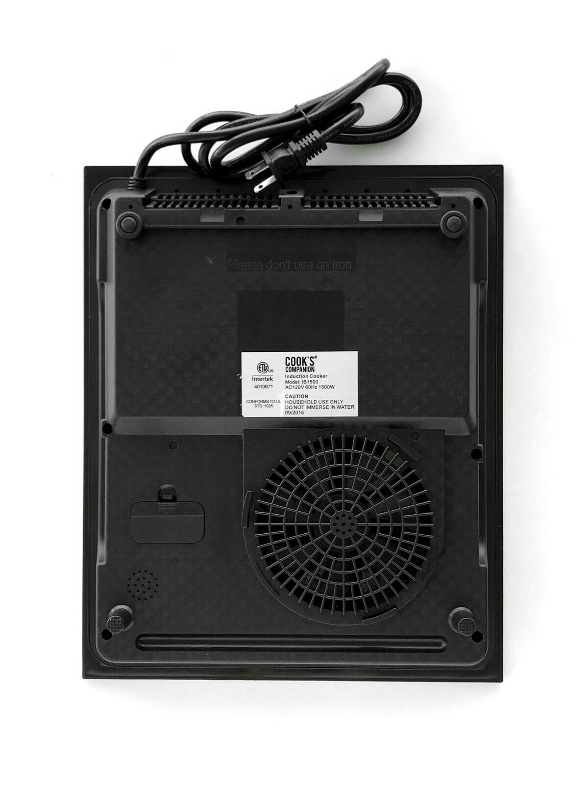 Cook’s Companion Induction Burner #IB1500 Silver Never Used - Fresh Stock Dated February 2026