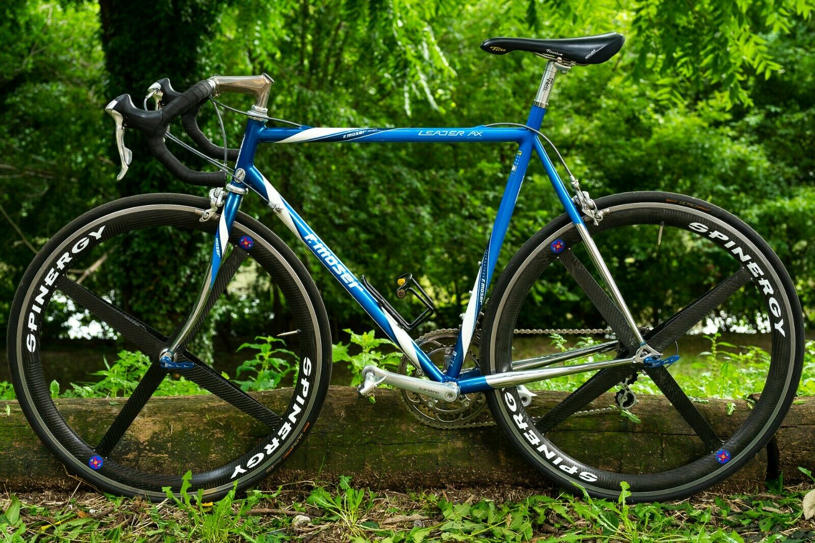 MOSER LEADER AX EVOLUTION road bike bicycle steel 55 vintage 90s dura ace 7700 - Fresh Stock Dated December 2025