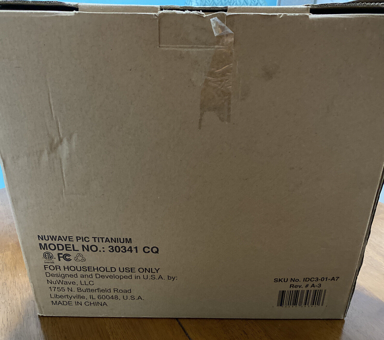 Nuwave PIC Titanium Precision Induction Cooktop Model 30341 - Fresh Stock Dated February 2026