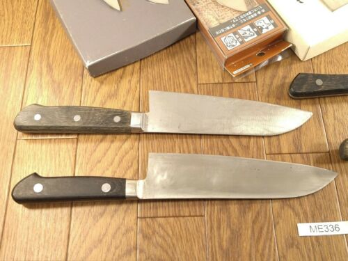 Damaged Lot of Japanese Chef's Kitchen Knives hocho set from Japan ME336 - Fresh Stock Dated January 2026