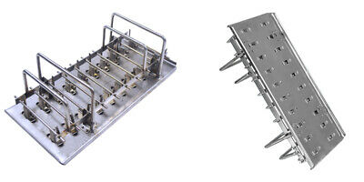 20pcs 85ml Stainless Steel Ice Cream Mold Flat Head Double Groove Lolly Popsicle - Fresh Stock Dated February 2026