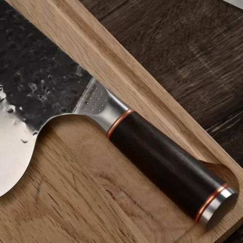 Serbian Handmade Forged Butcher Chef Knife Chopping Cleaver Kitchen Knife - Fresh Stock Dated January 2026