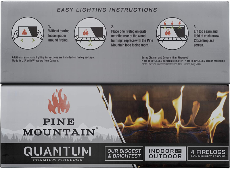 Firelog Wood Firestarter, Enviro-Log Brighter Burning  Burning 2.5-Hr Campfire - Fresh Stock Dated January 2026