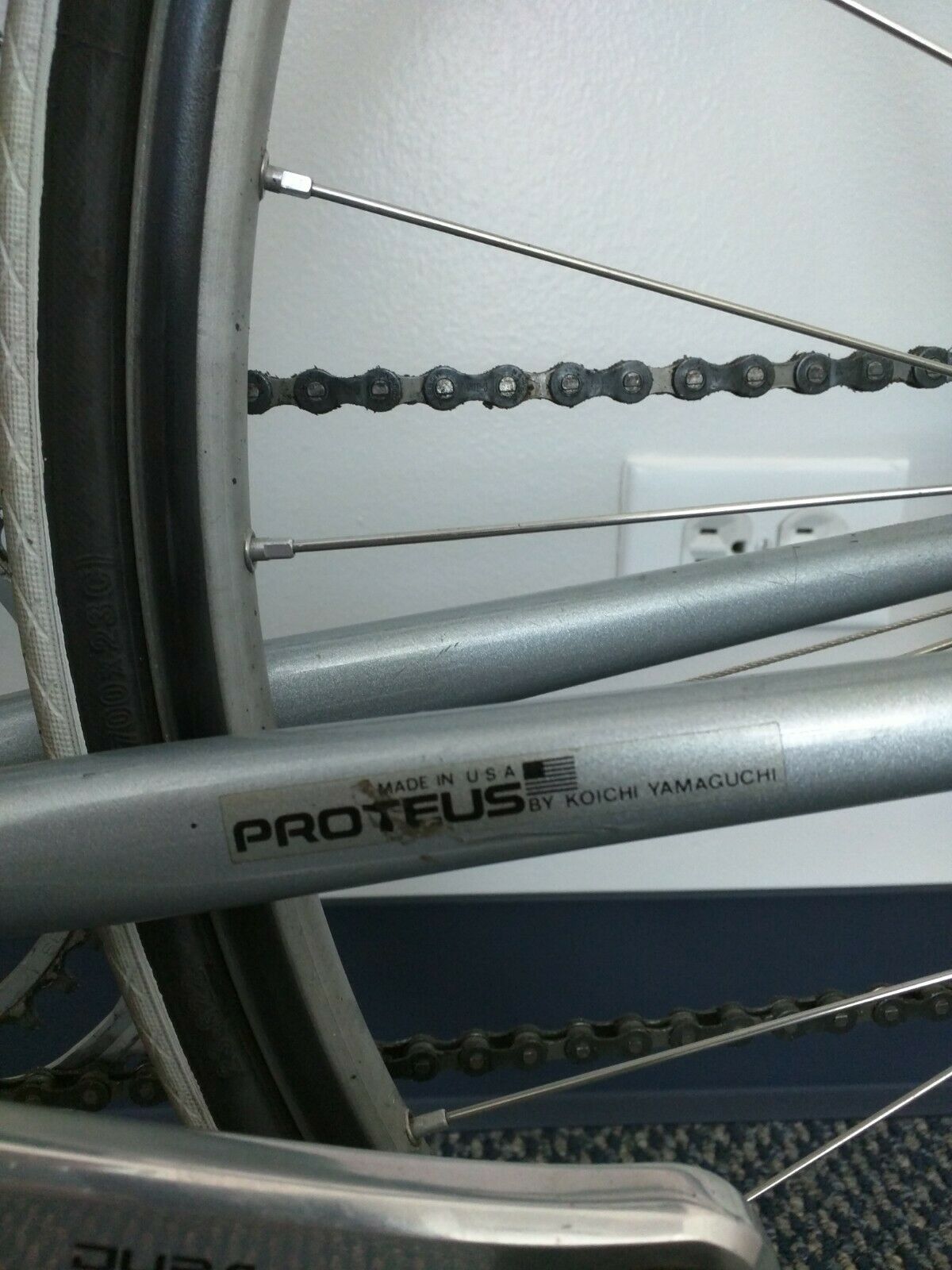 1987 Yamaguchi / Proteus - 62 cm with Dura Ace 7400 groupset - Fresh Stock Dated December 2025
