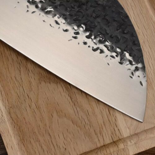 Serbian Handmade Forged Butcher Chef Knife Chopping Cleaver Kitchen Knife - Fresh Stock Dated January 2026
