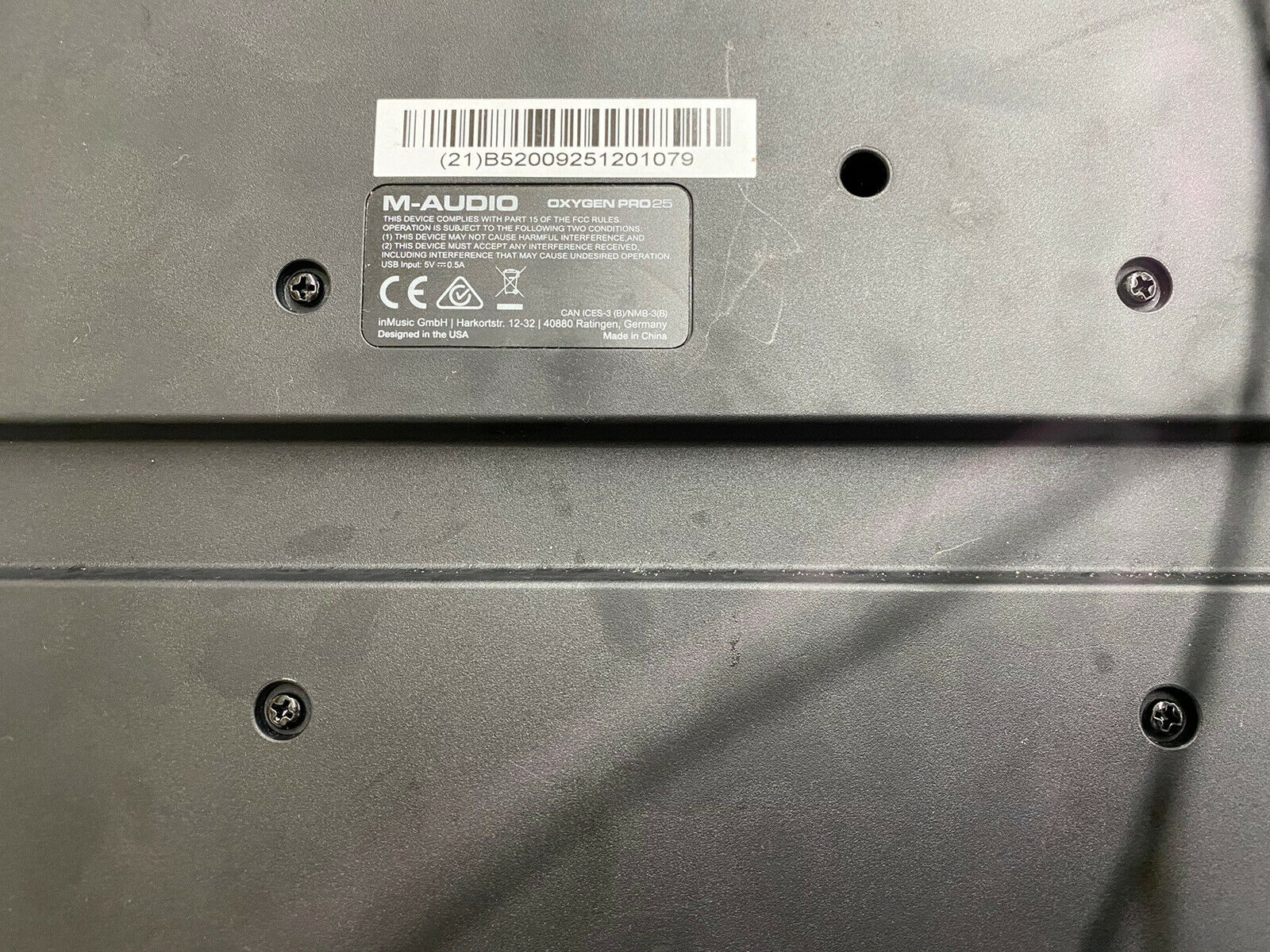 M-Audio Oxygen Pro 25 25-Key USB Powered MIDI Controller Keyboard w/ 16 Pads - Fresh Stock Dated December 2025