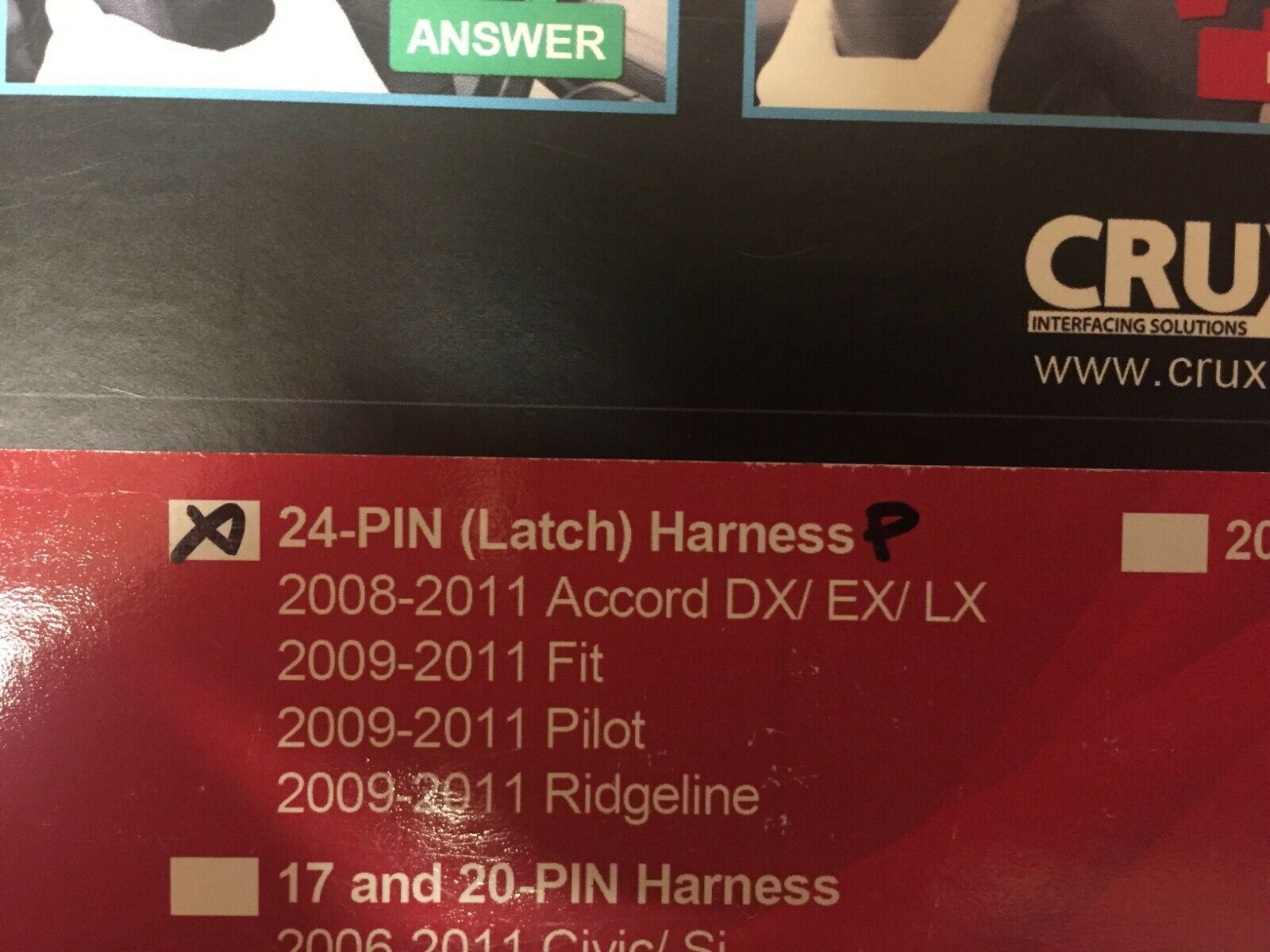 CRUX BEEBH-04 HANDSFREE KIT HONDA - Fresh Stock Dated December 2025