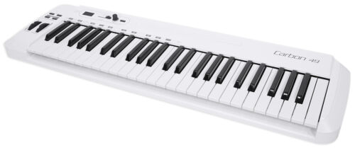 Samson Carbon 49 Key USB MIDI DJ Keyboard Controller+Komplete Elements Software - Fresh Stock Dated December 2025