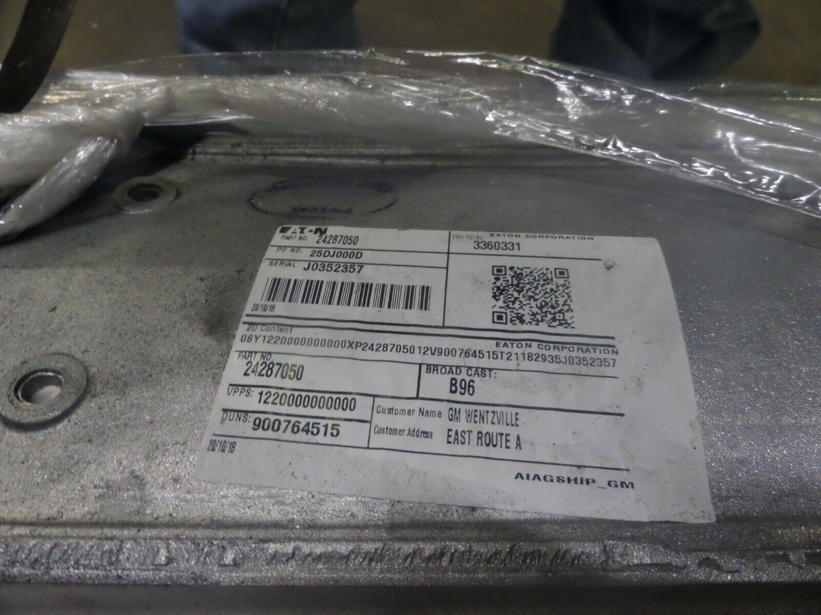 24287450 6 Speed Manual Transmission 2015-2019 Chevrolet Colorado GMC Canyon 2.5 - Fresh Stock Dated December 2025