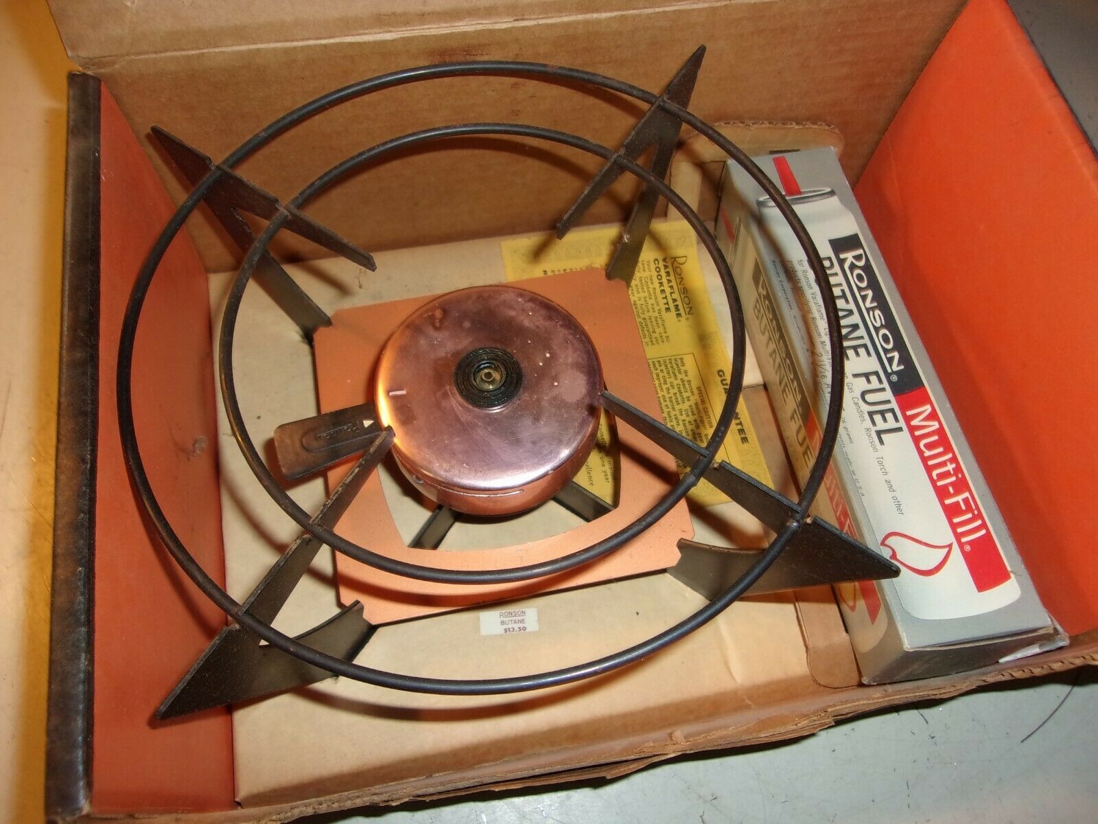 Vintage Ronson Varaflame Cookette - Fresh Stock Dated February 2026