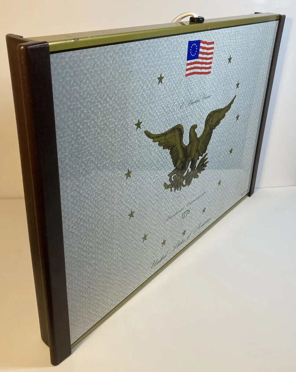 USA 1776 Bicentennial Commemorative Warm O Tray Atlantic Precision Works No 60 - Fresh Stock Dated February 2026