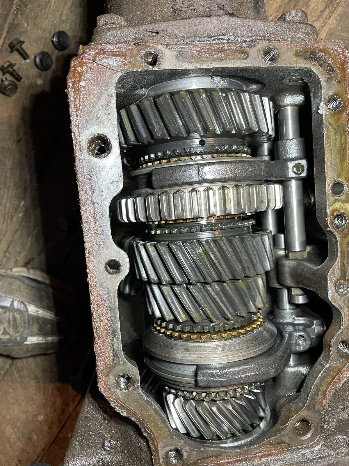 Ford Four Speed Toploader Manual Transmission-Fits 289/302/390 Mustang Torino - Fresh Stock Dated December 2025