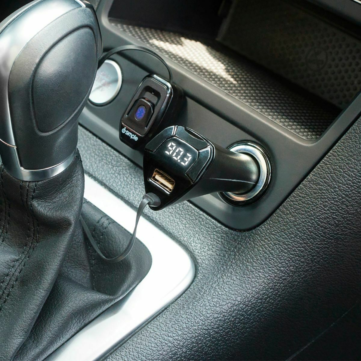iSimple Bluetooth Car Wireless Bluetooth FM Transmitter | Use with Siri - Fresh Stock Dated December 2025