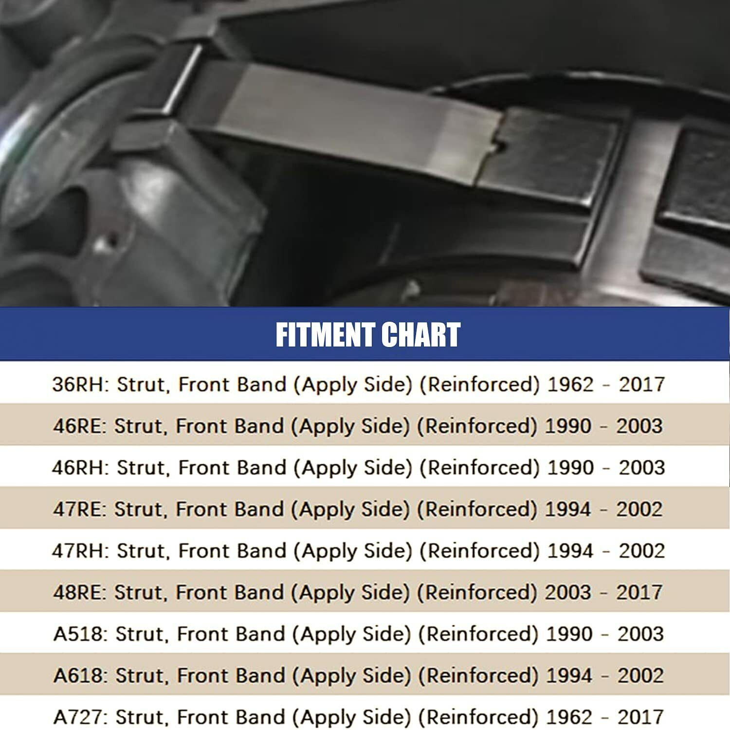 PW518AC Strut, Band Anchor & Heavy Duty Band Strut 22717HD for 47RE, 48RE, A518 - Fresh Stock Dated December 2025