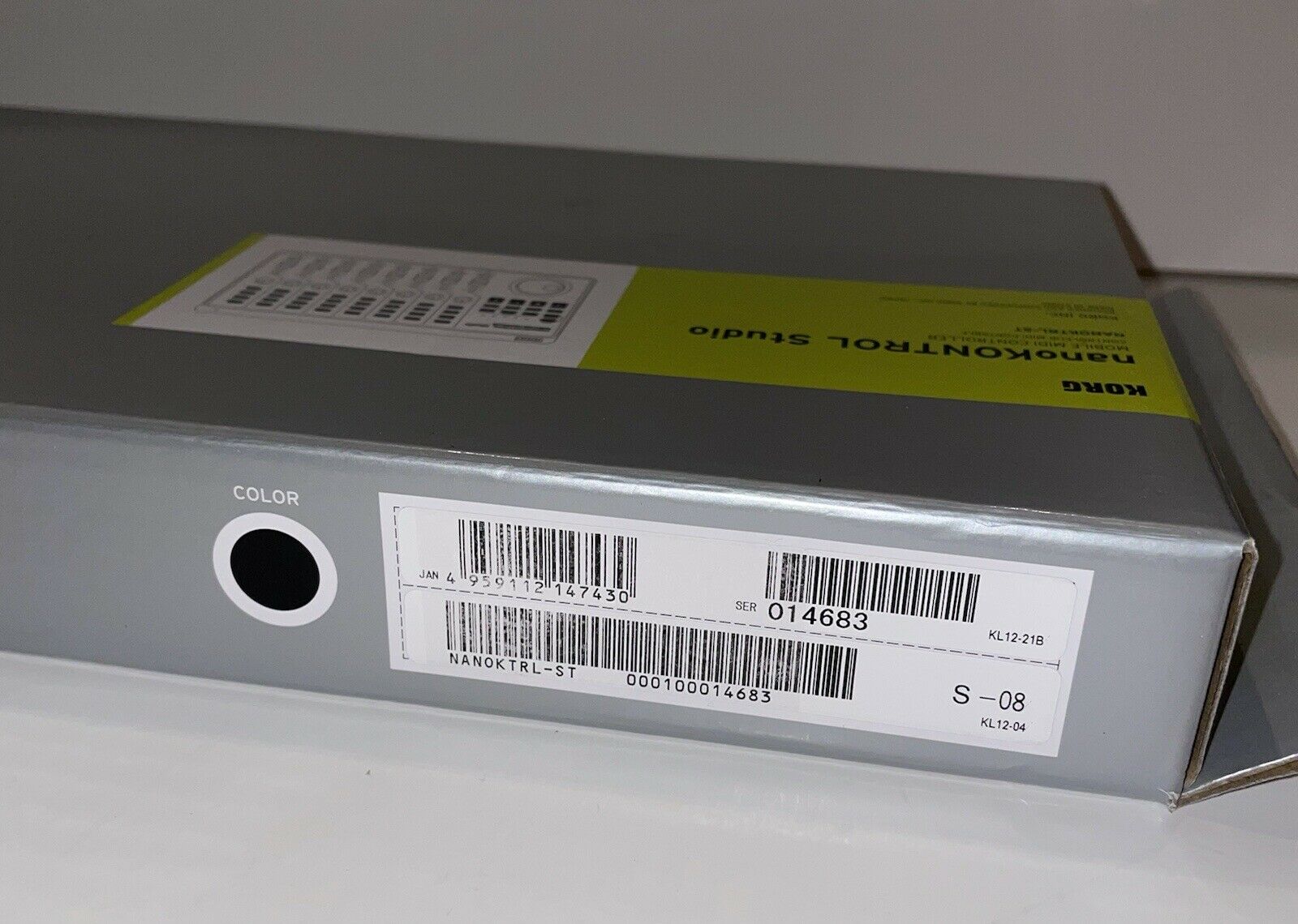 KORG NANOKTRL-ST nanoKONTROL Studio Mobile Midi Controller Bluetooth NEW/SEALED - Fresh Stock Dated December 2025