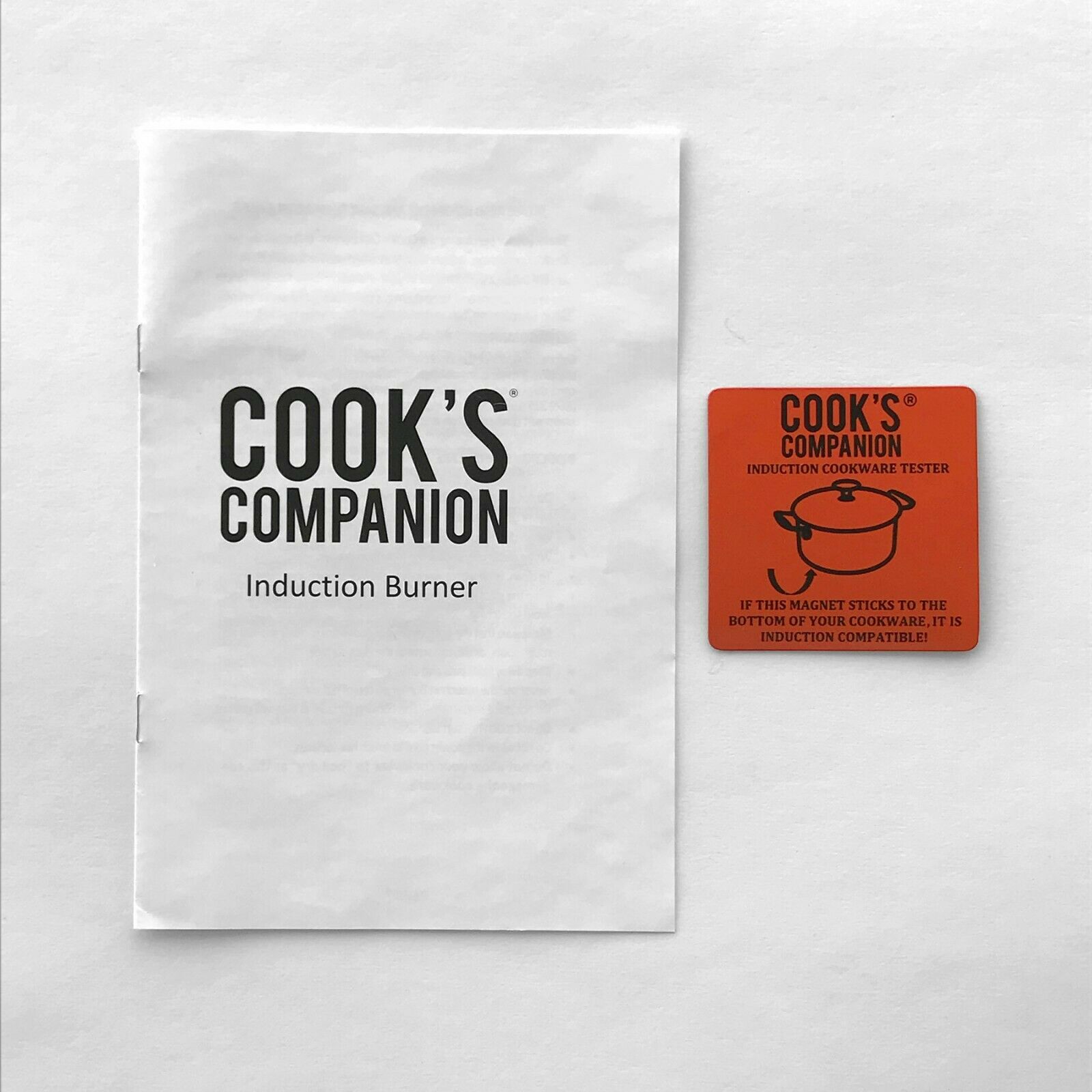 Cook’s Companion Induction Burner #IB1500 Silver Never Used - Fresh Stock Dated February 2026