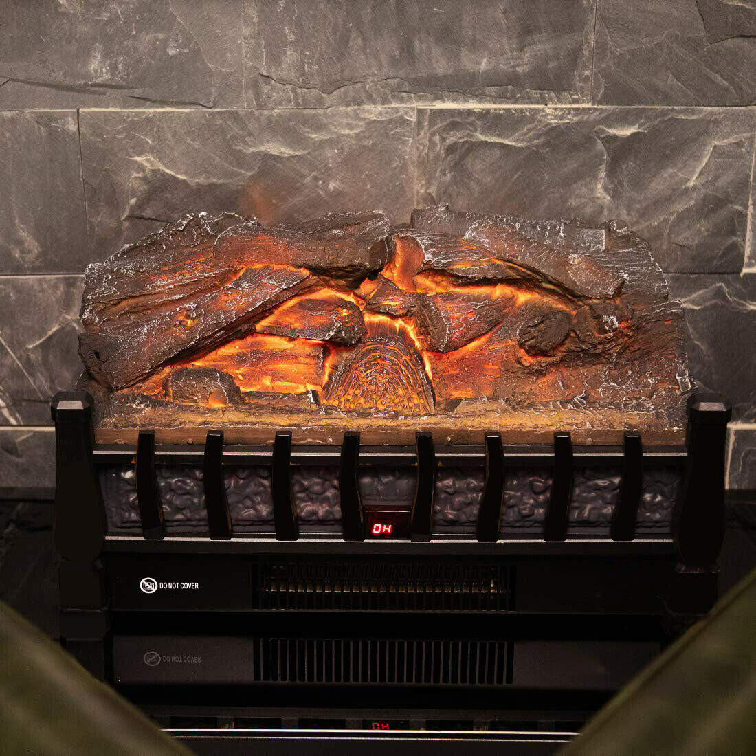 Regal Flame 20 Inch Electric Fireplace Log Realistic Ember Bed Insert with He... - Fresh Stock Dated January 2026