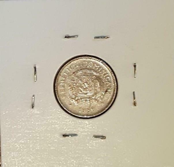 1989 Dominican Republic 10 Centavos - Fresh Stock Dated December 2025