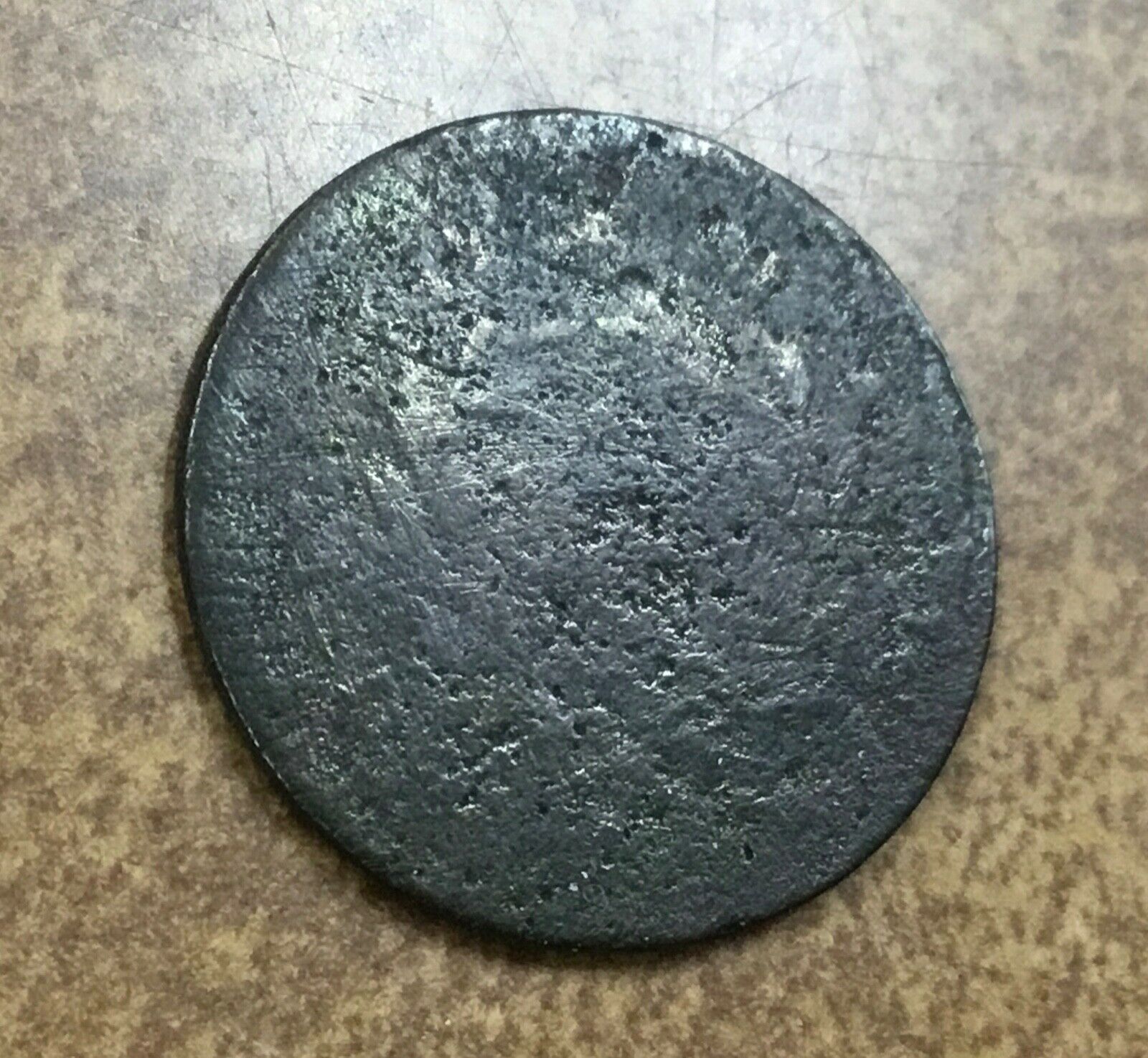 Plain Edge   No Pole  Liberty Cap   Half Cent   Possibly 1795 - Fresh Stock Dated December 2025