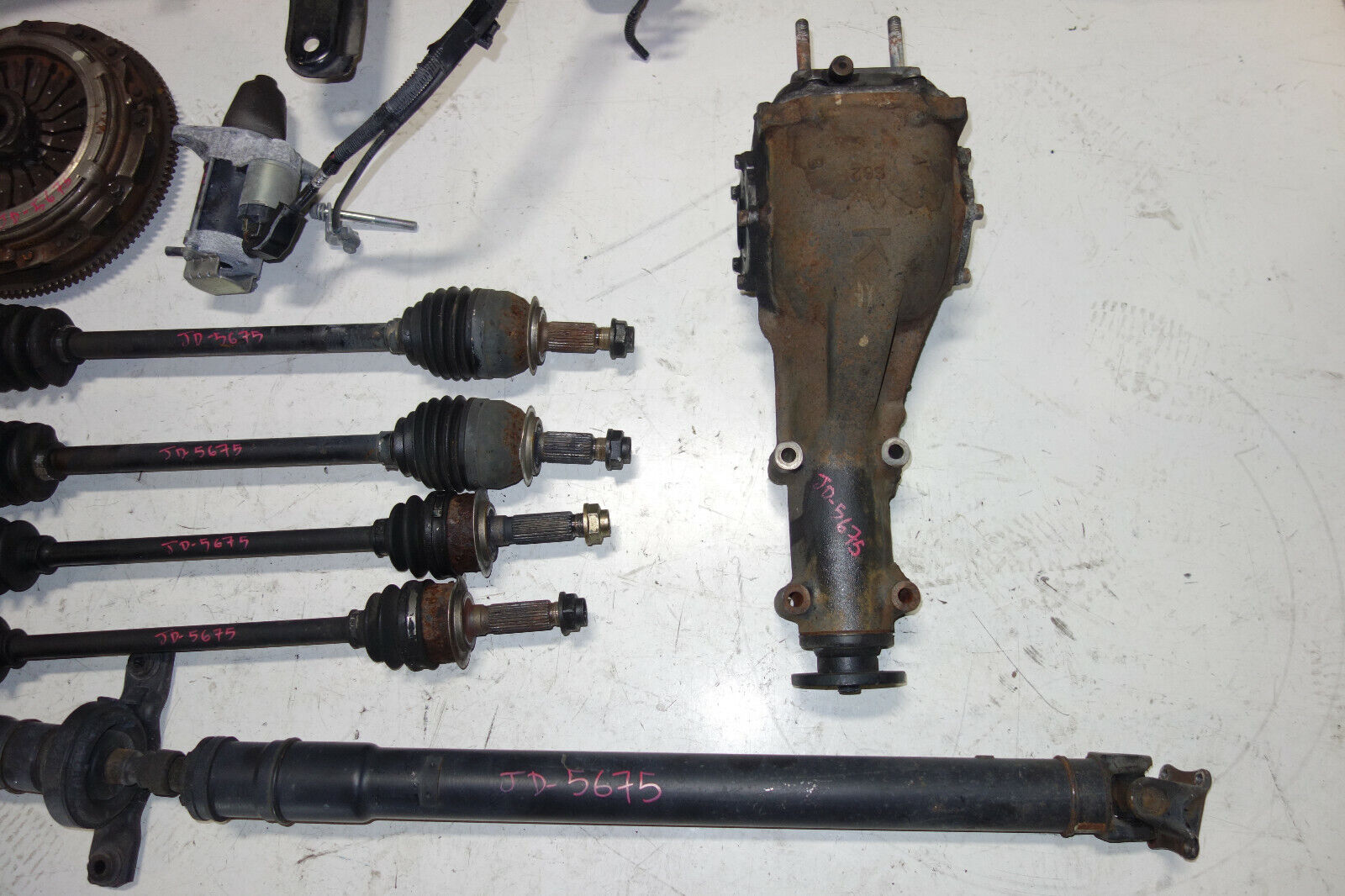 JDM Subaru Legacy Spec-B 6speed Awd Transmission Axles Rear Differential 2003-09 - Fresh Stock Dated December 2025