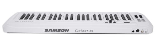 Samson Carbon 49 Key USB MIDI DJ Keyboard Controller+Komplete Elements Software - Fresh Stock Dated December 2025