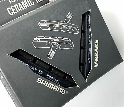 Shimano XTR V-Brake BR-M650 Replacement Shoe BR-M950 for Ceramic Rims - Fresh Stock Dated December 2025